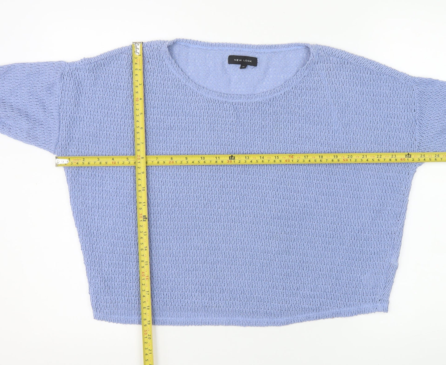 Womens UK Size 16 New Look Blue Pullover Sweatshirt