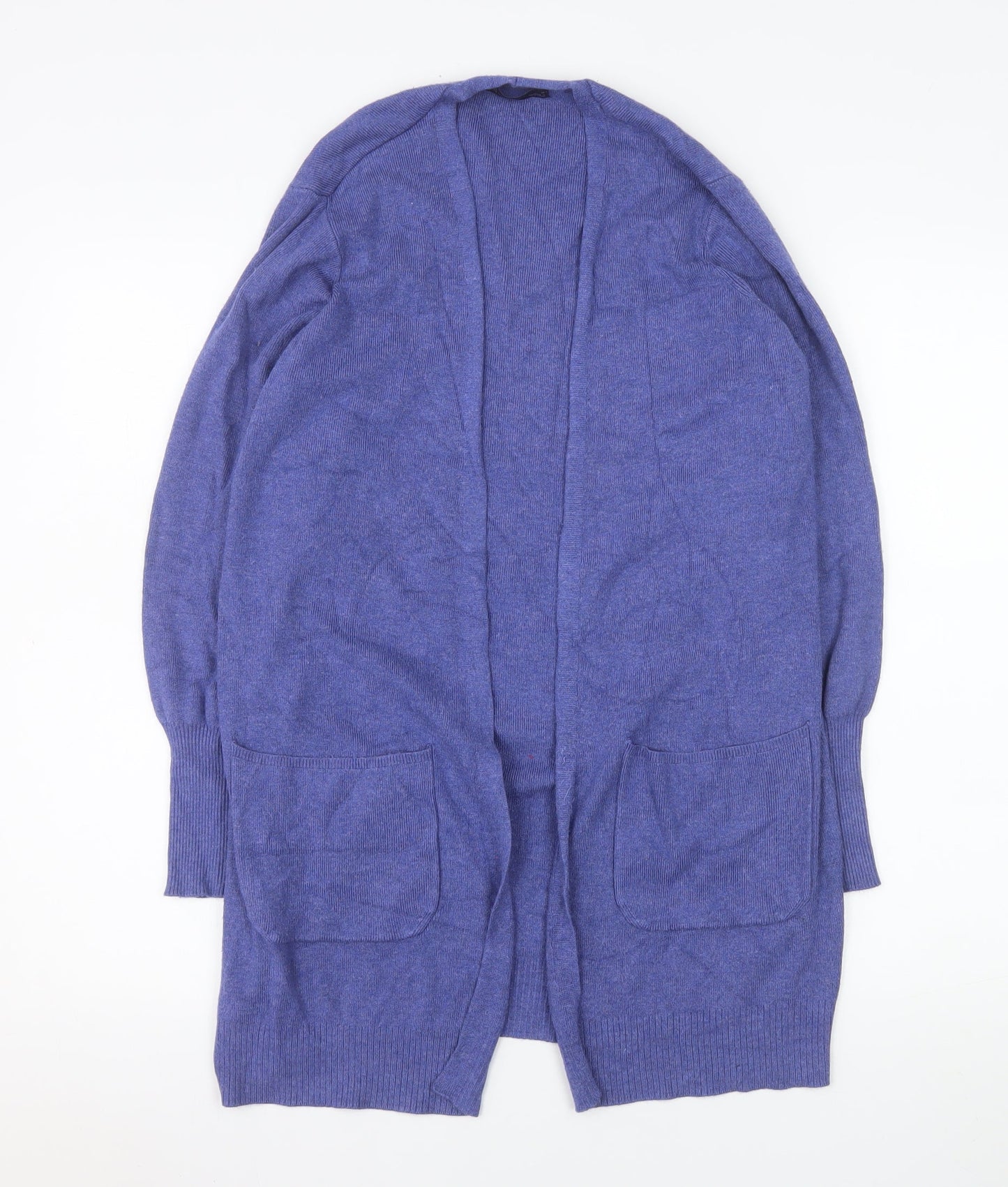 Womens UK Size M Marks and Spencer Blue Cardigan Jumper