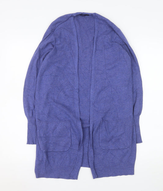 Womens UK Size M Marks and Spencer Blue Cardigan Jumper