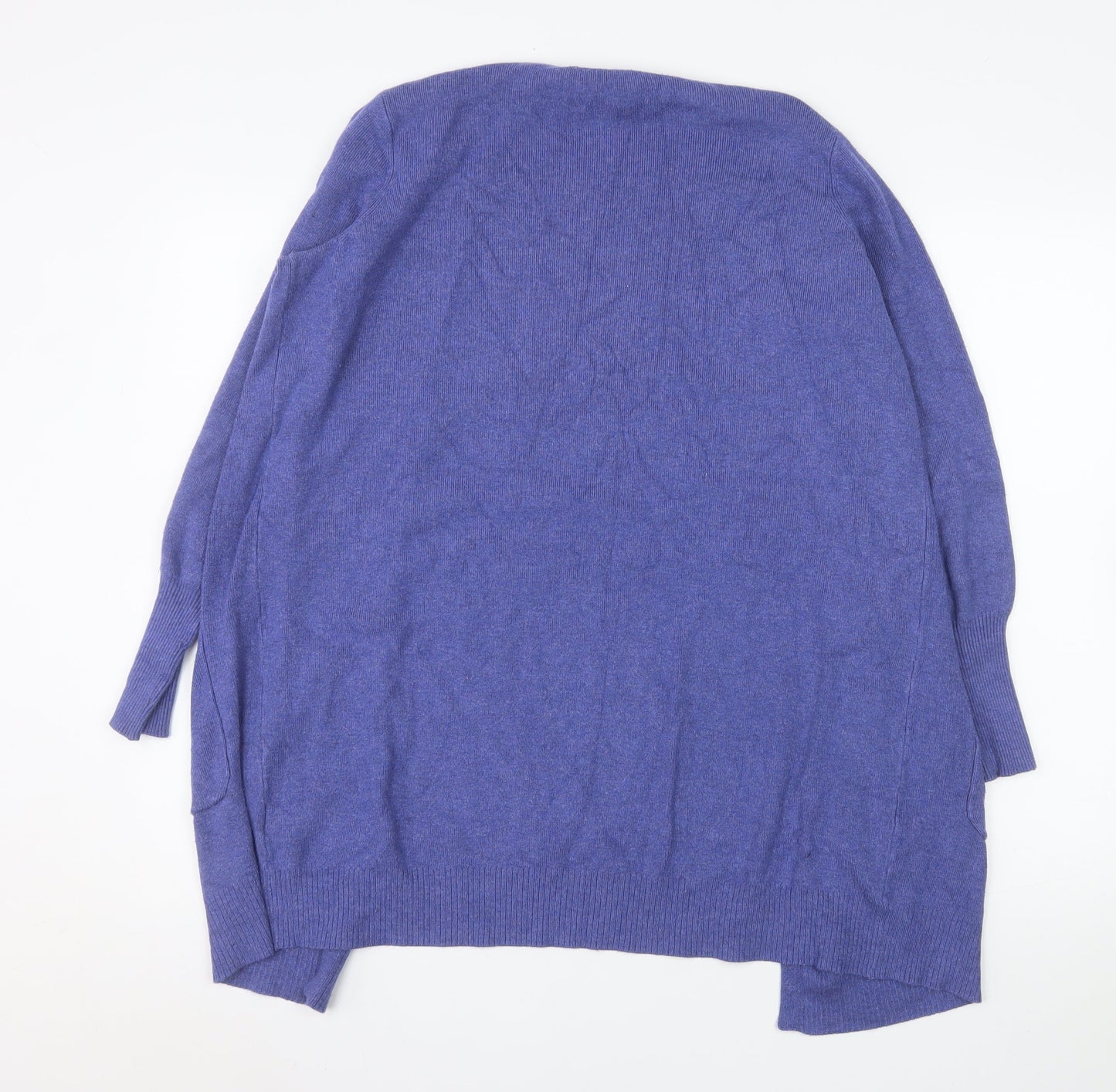 Womens UK Size M Marks and Spencer Blue Cardigan Jumper