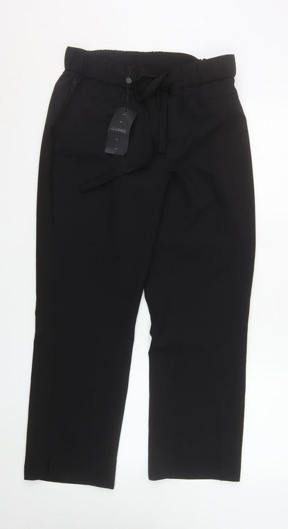 Womens UK Size 12  Regular Fit Business Casual Workwear Black Trousers