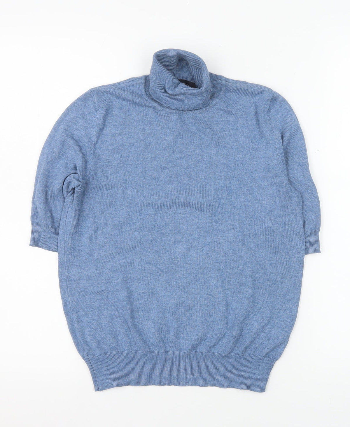 Womens UK Size 8 Marks and Spencer Blue Basic Blouse