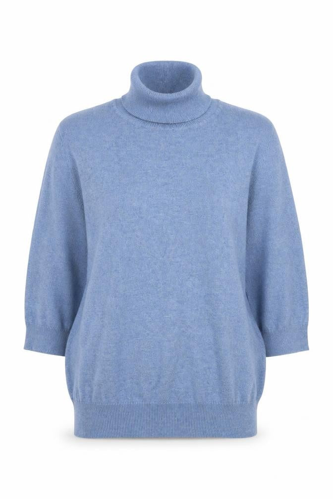 Womens UK Size 8 Marks and Spencer Blue Basic Blouse
