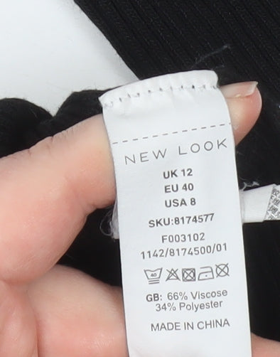 Womens UK Size 12 New Look Bodycon Dress