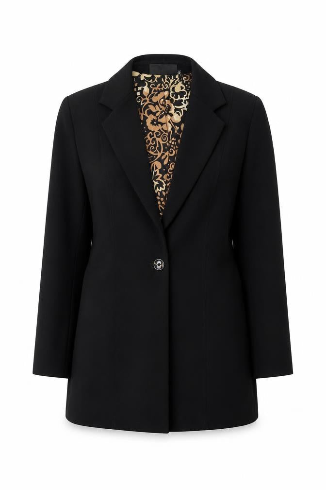 Womens UK Size 12 Warp + Weft Regular Black Blazer