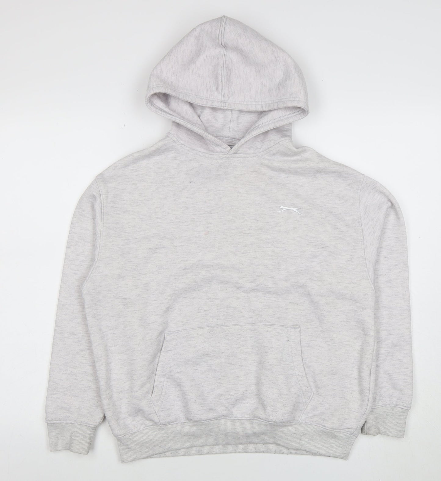 Womens UK Size 2XS Slazenger Grey Pullover Hoodie