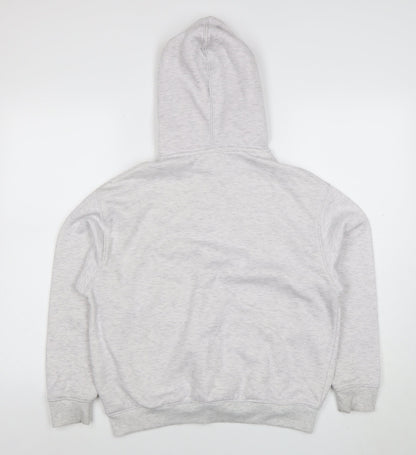Womens UK Size 2XS Slazenger Grey Pullover Hoodie