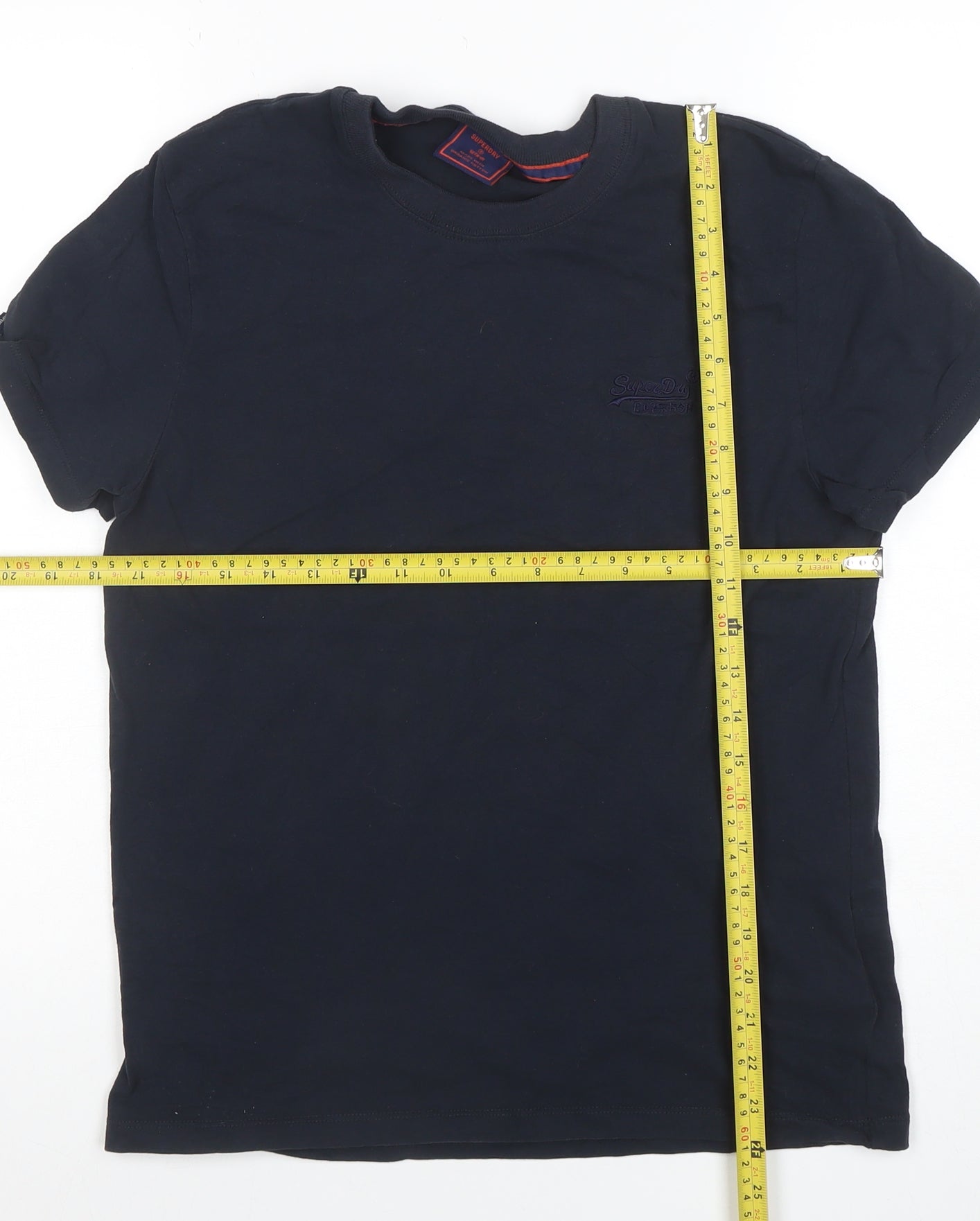Mens UK Size M Superdry Blue  T-Shirt