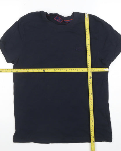Mens UK Size M Superdry Blue  T-Shirt