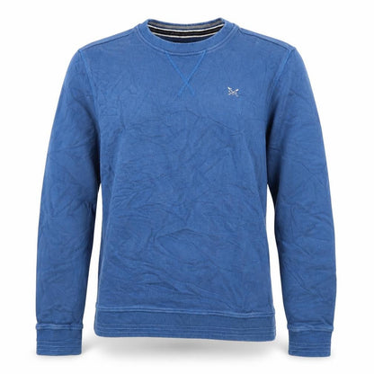 Crew Clothing Men's Blue Small Pullover Sweatshirt