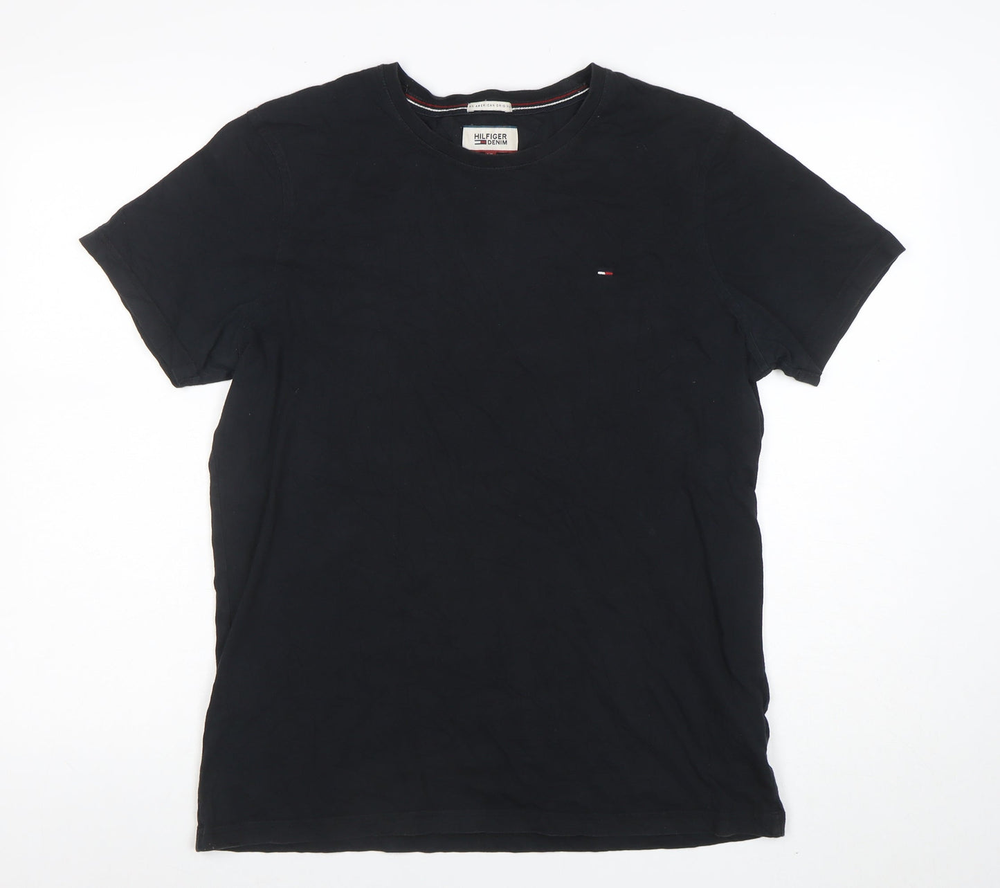 Mens UK Size XL Tommy Hilfiger Black  T-Shirt