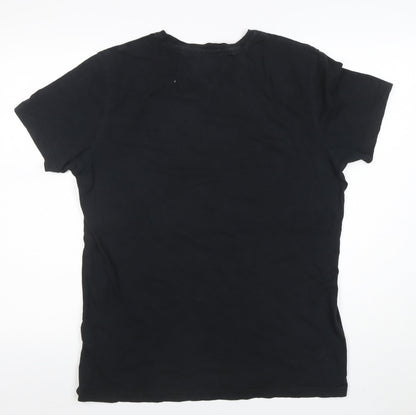 Mens UK Size XL Tommy Hilfiger Black  T-Shirt