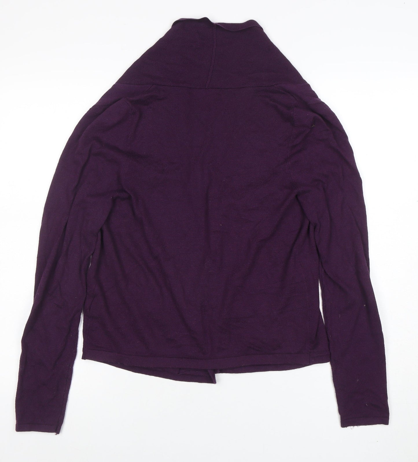 Womens UK Size 10 Marks and Spencer Purple Cardigan Jumper