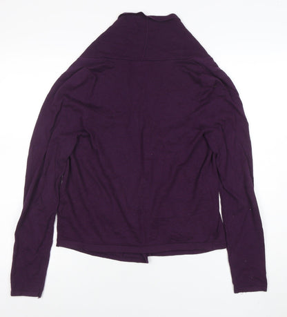 Womens UK Size 10 Marks and Spencer Purple Cardigan Jumper