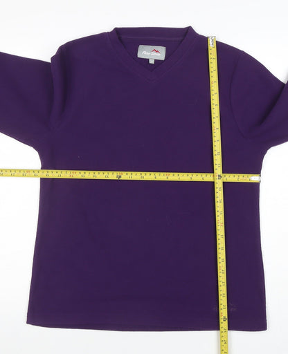 Womens UK Size 12 Peter Storm Purple Pullover Sweatshirt