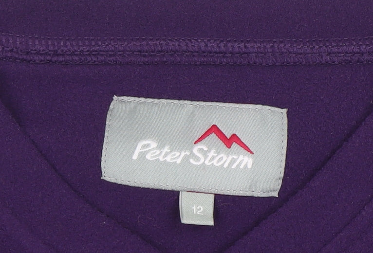 Womens UK Size 12 Peter Storm Purple Pullover Sweatshirt