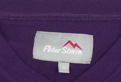 Womens UK Size 12 Peter Storm Purple Pullover Sweatshirt