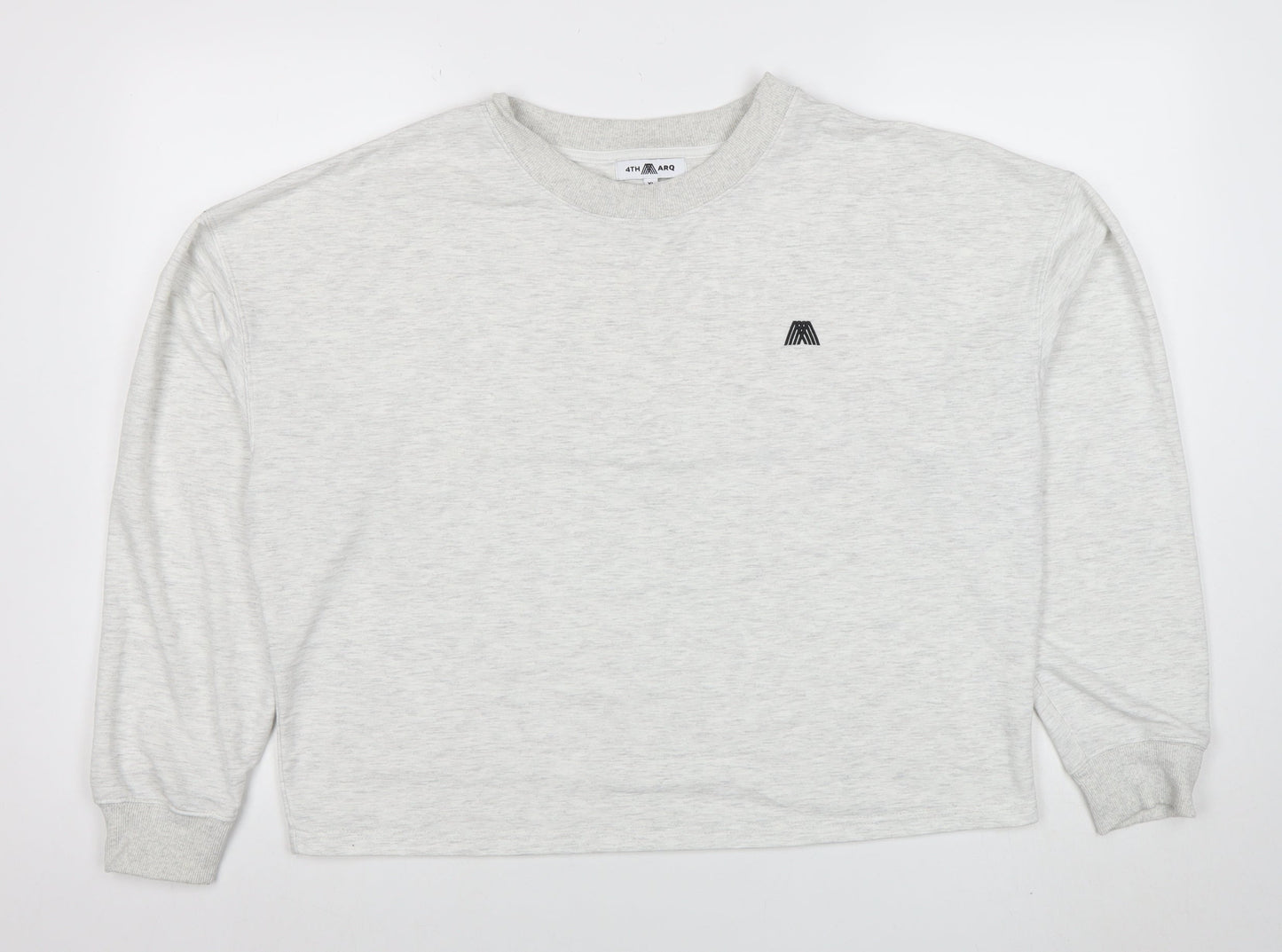 Womens UK Size XL 4TH ARQ Grey Pullover Sweatshirt