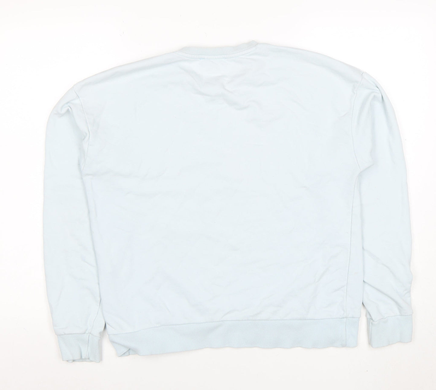 Womens UK Size S Stradivarius Blue Pullover Sweatshirt
