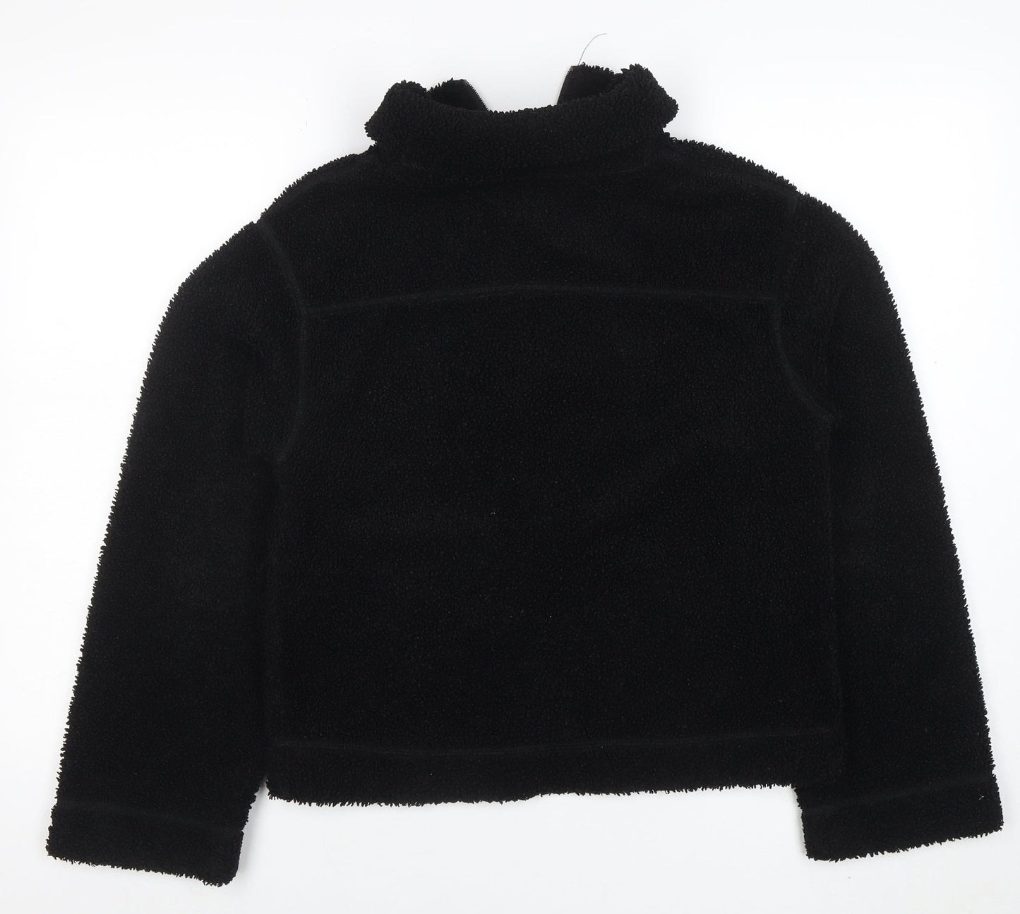 Womens UK Size S H&M Black Basic Jacket