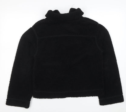 Womens UK Size S H&M Black Basic Jacket