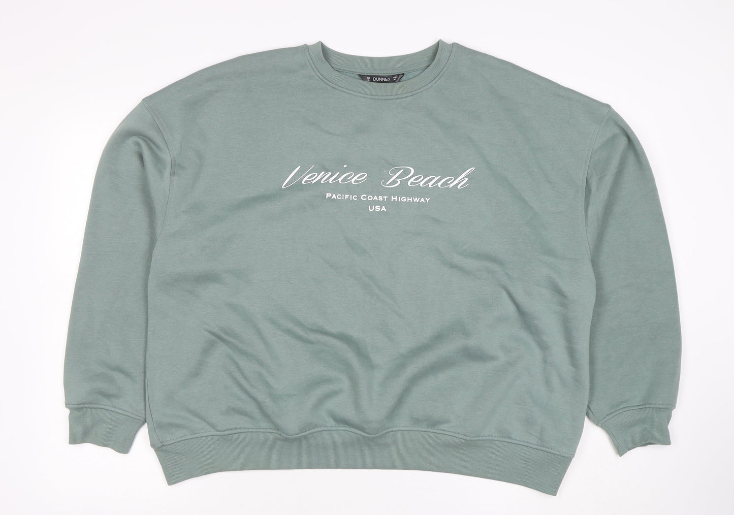 Womens UK Size XL Dunnes Green Pullover Sweatshirt