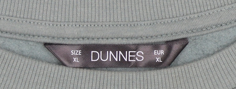 Womens UK Size XL Dunnes Green Pullover Sweatshirt