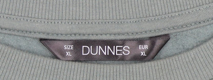 Womens UK Size XL Dunnes Green Pullover Sweatshirt