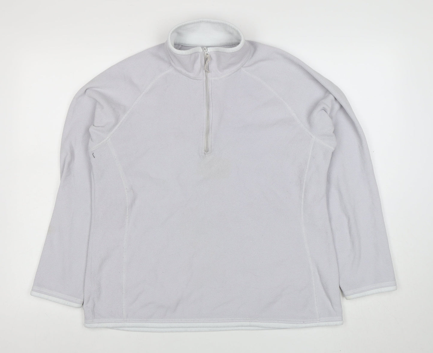 Womens UK Size 14 Mountain Warehouse White Pullover Sweatshirt
