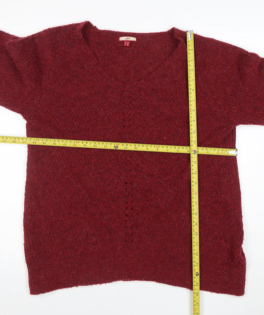 Womens UK Size 16 Joe Browns Red Pullover Jumper