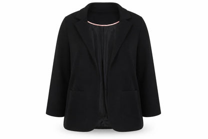 BHS Women Black Blazer Jacket Size 16 Classic Workwear
