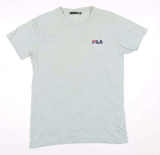 Mens UK Size M FILA Green  T-Shirt