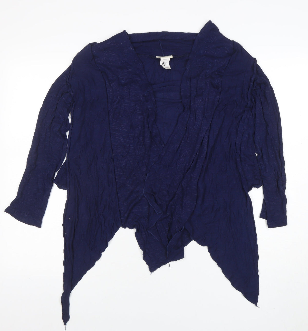 Womens UK Size L Perseption Concept Blue Cardigan Jumper