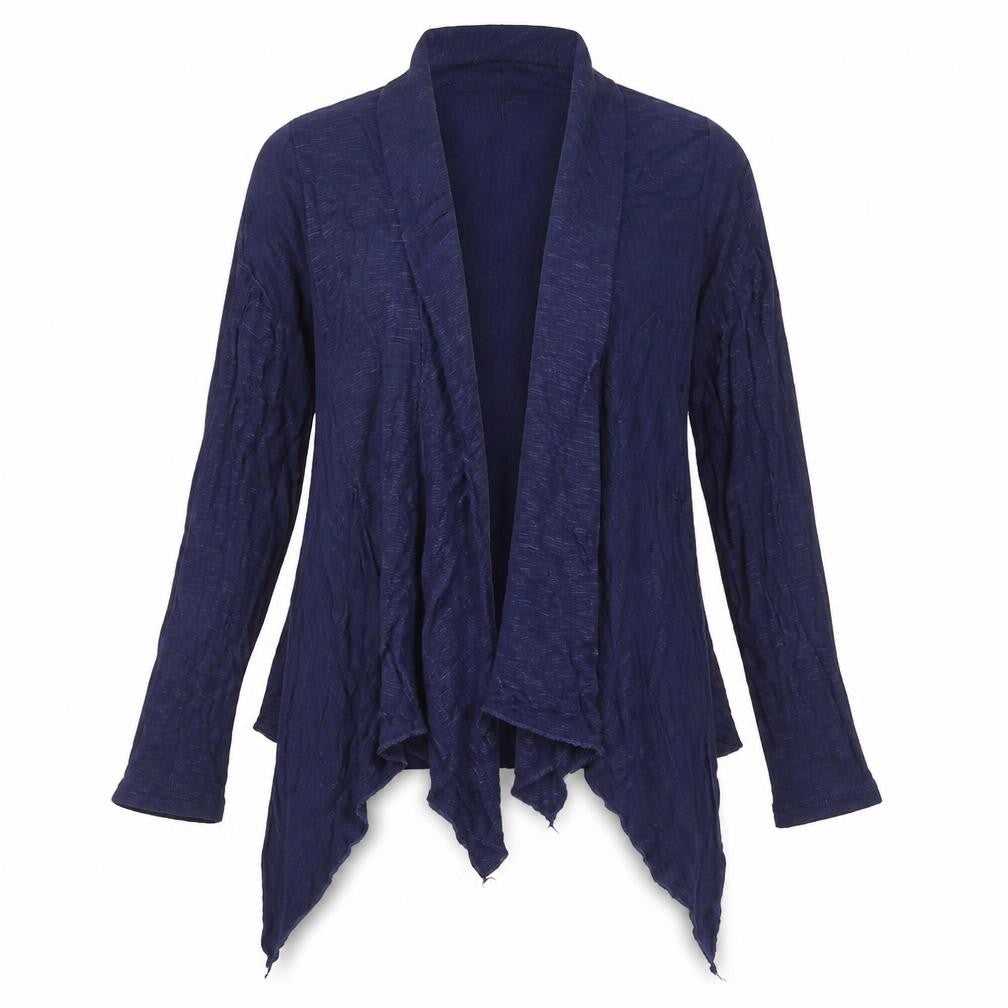 Womens UK Size L Perseption Concept Blue Cardigan Jumper