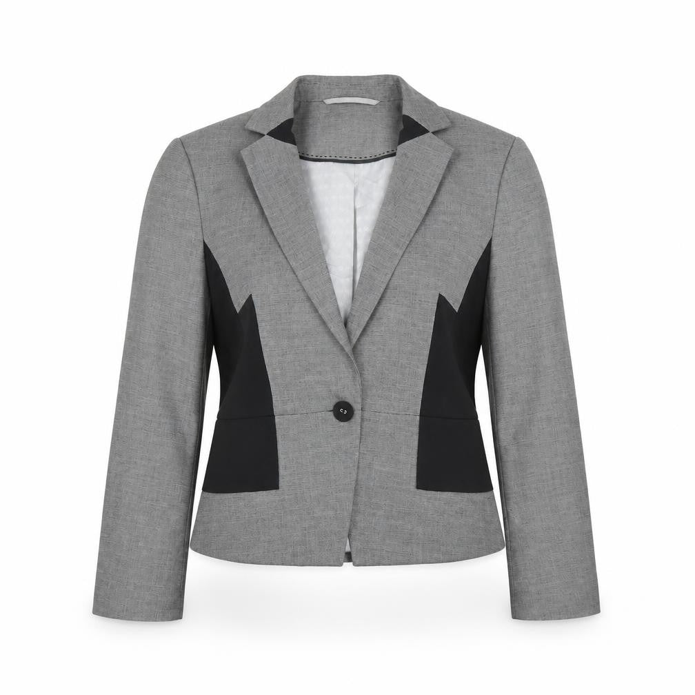 Womens UK Size 10 Marks and Spencer Regular Grey Blazer