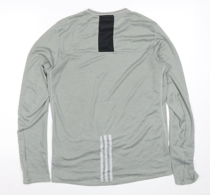 Mens UK Size S adidas Grey Running & JoggingGym & TrainingFitness T-Shirt