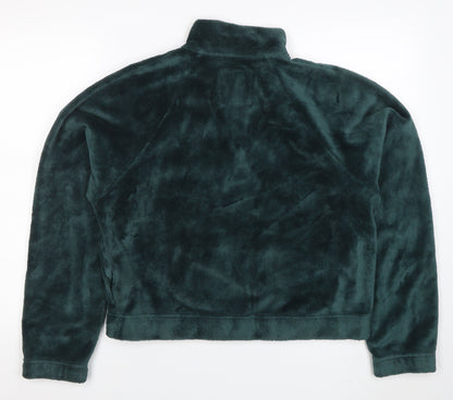 Womens UK Size M Hollister Green Pullover Sweatshirt