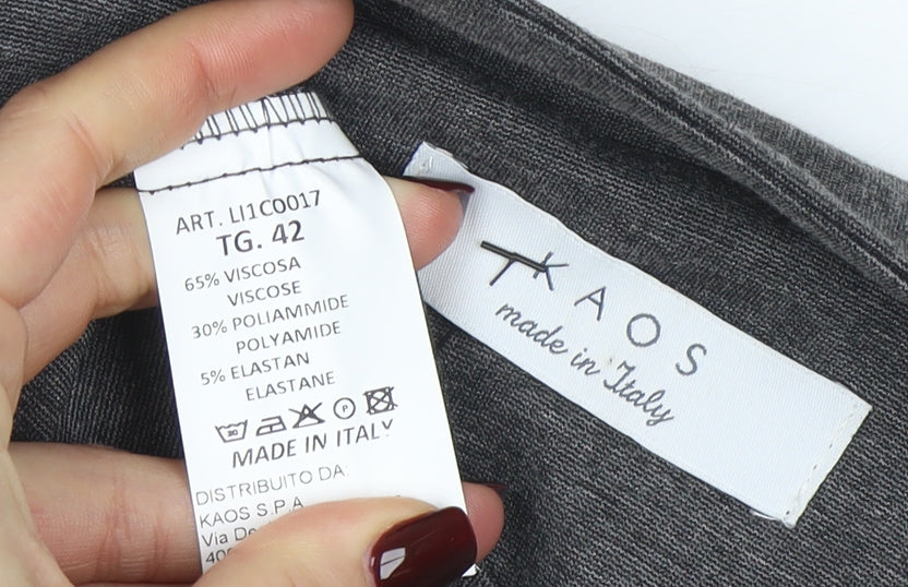 Unisex Adults UK Size 42 KaOS Grey Basic Jacket
