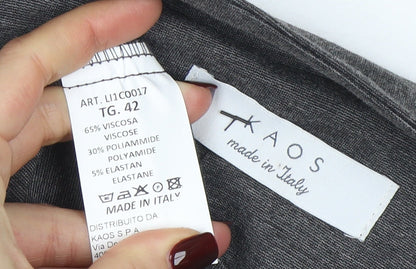 Unisex Adults UK Size 42 KaOS Grey Basic Jacket