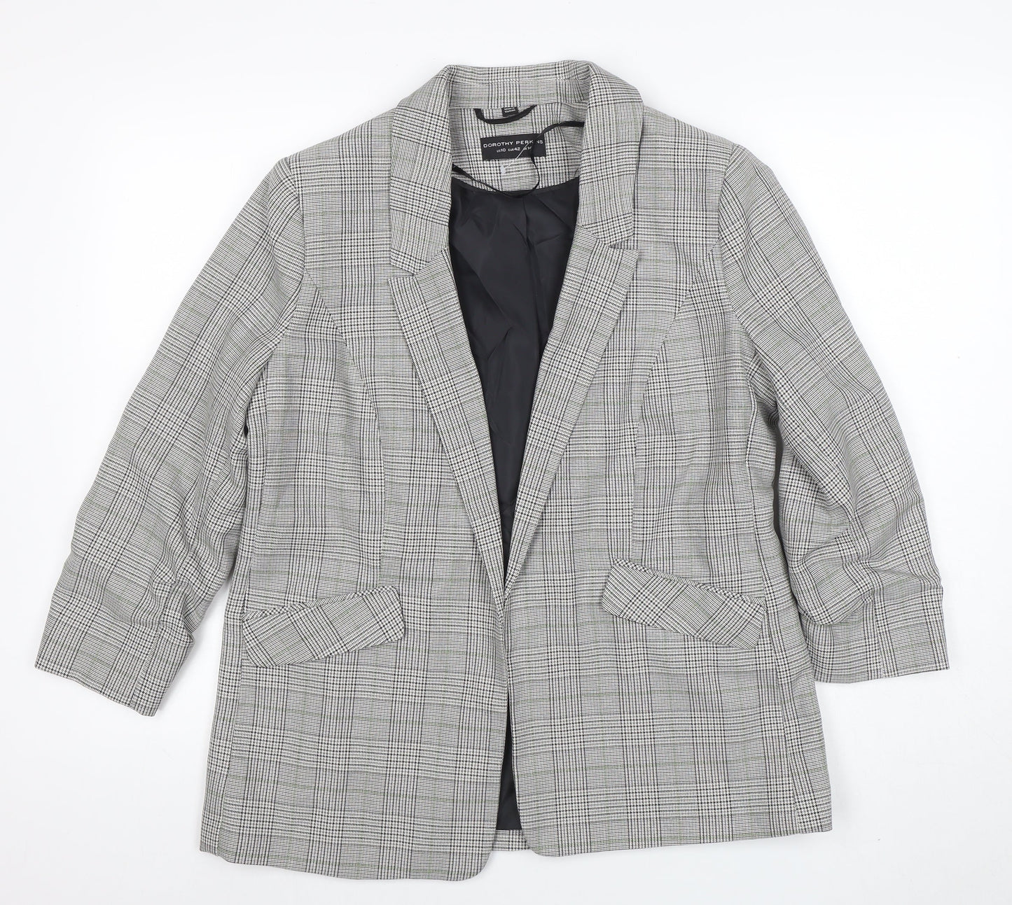 Womens UK Size 14 Dorothy Perkins Regular Grey Blazer