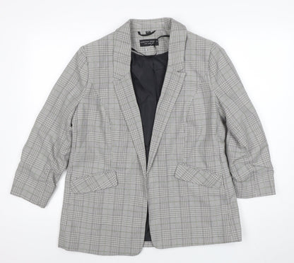 Womens UK Size 14 Dorothy Perkins Regular Grey Blazer