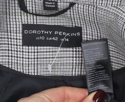 Womens UK Size 14 Dorothy Perkins Regular Grey Blazer