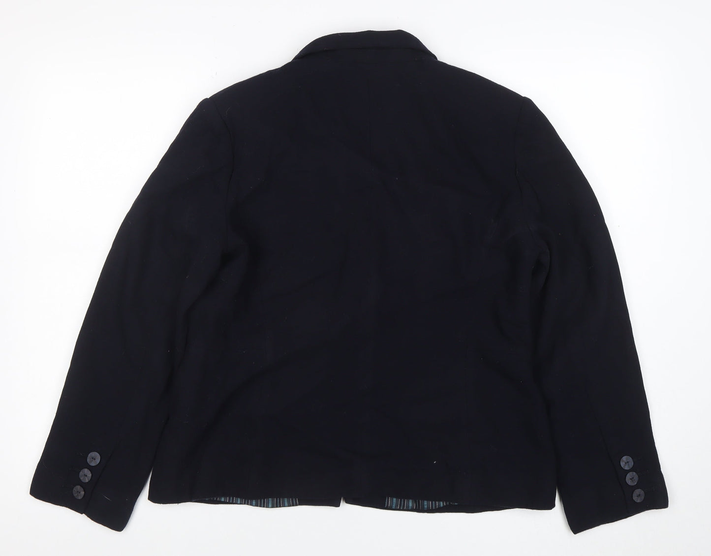 Womens UK Size 16 Country Casuals Regular Black Blazer