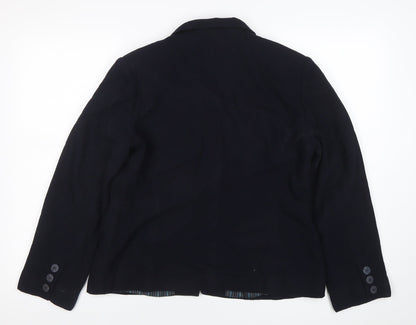 Womens UK Size 16 Country Casuals Regular Black Blazer