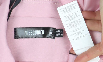 Womens UK Size 10 Missguided Regular Pink Blazer