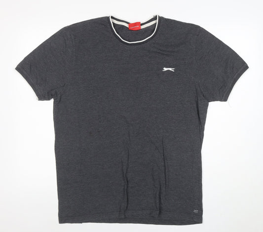 Mens UK Size XL Slazenger Grey  T-Shirt