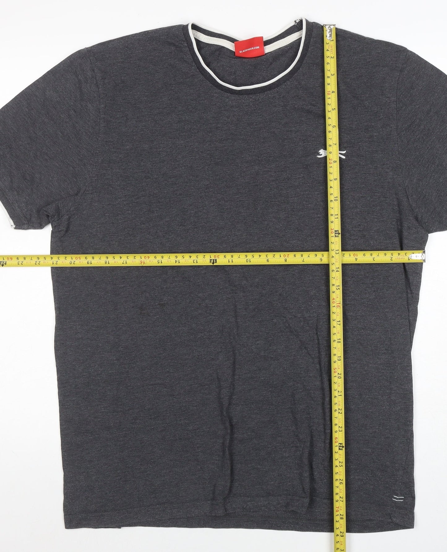 Mens UK Size XL Slazenger Grey  T-Shirt