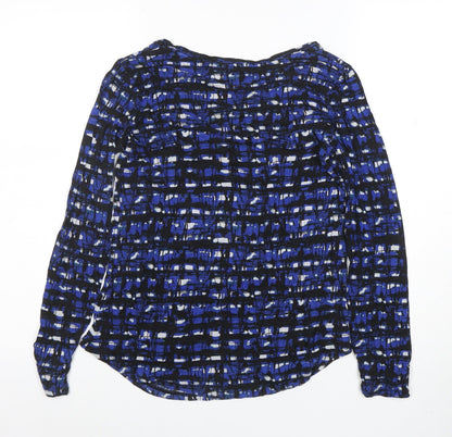 Womens UK Size S Simply Vera Vera Wang Blue Jersey T-Shirt