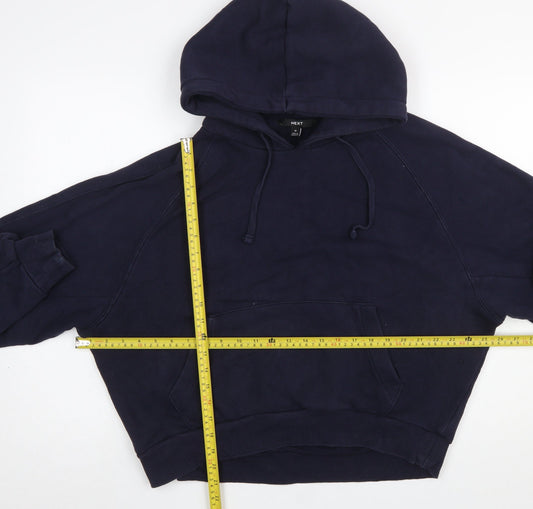 Womens UK Size 12 NEXT Blue Pullover Hoodie