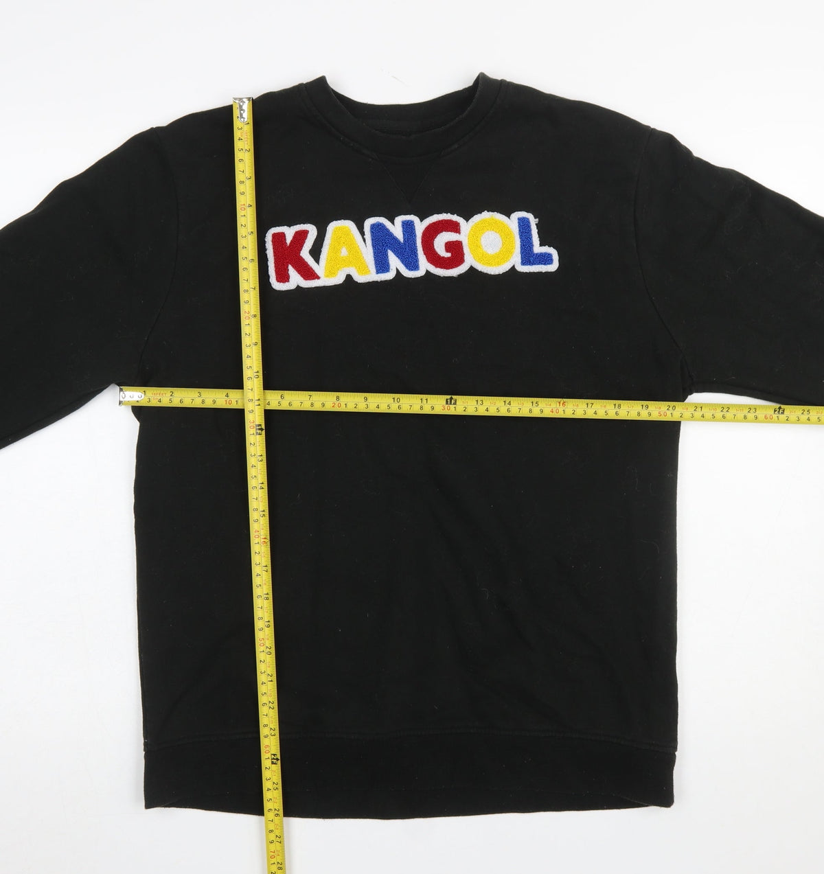 Mens UK Size XL Kangol Black Pullover Sweatshirt